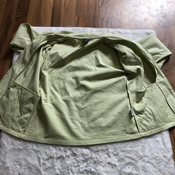 Eileen Fisher pastel green Quilted Jacket size Small - Picture 4 of 8